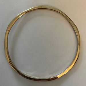Alexis Bittar solo gold bangle